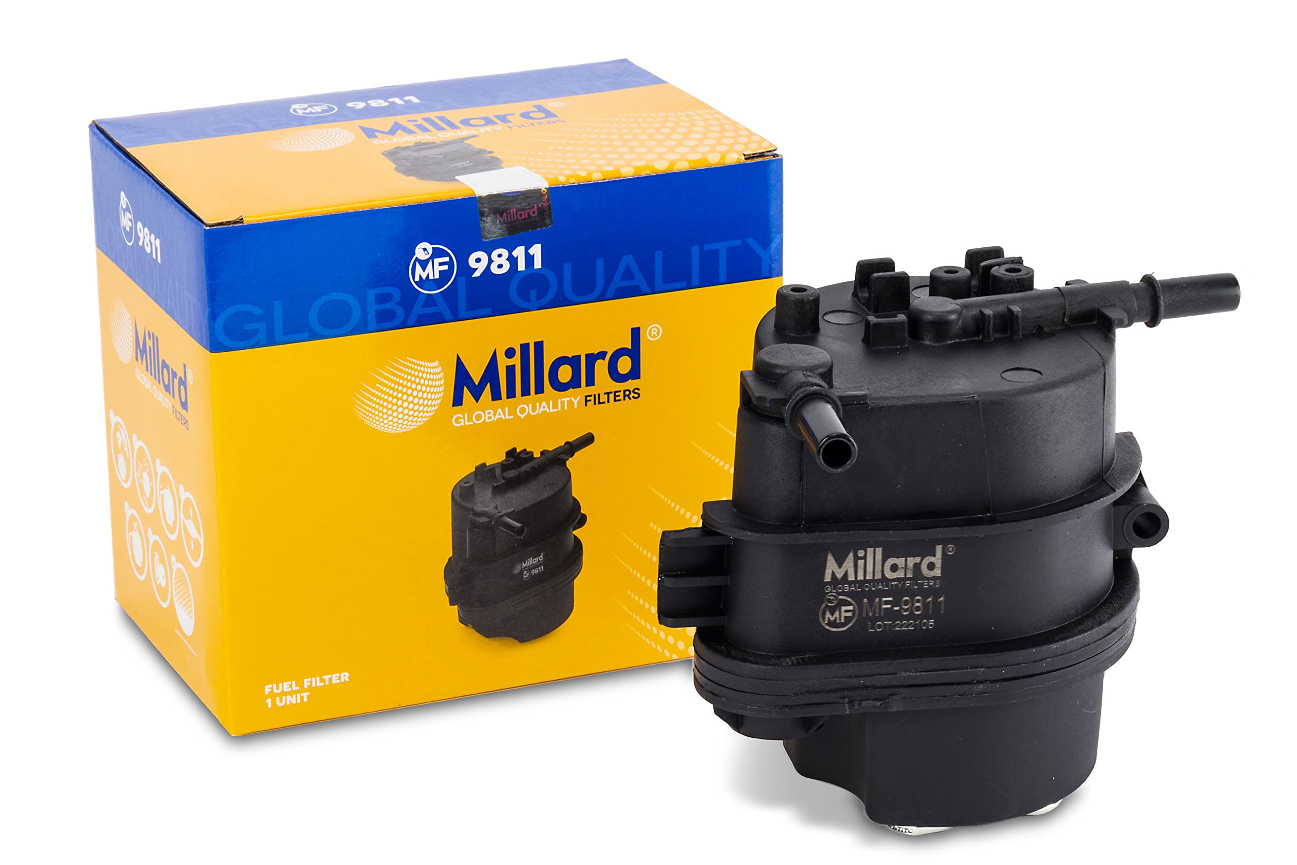 Millard Filters Filtro de Aceite para Coche ML5566 87x78 mm M20x1.5 Spin On Global Quality — view 41