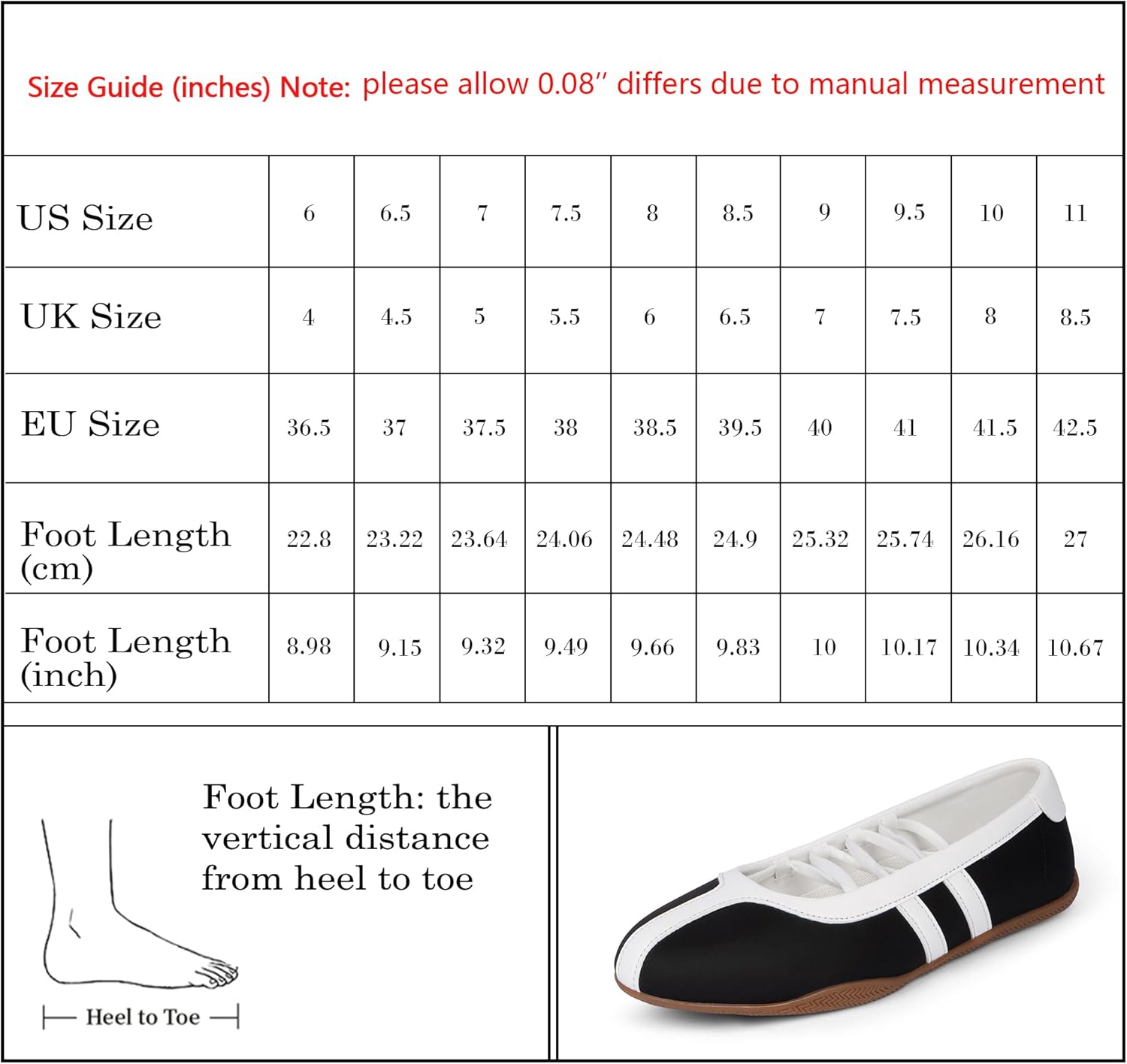 Tigeridea Sneakers for Women Comfortable Business Casual Tennis Shoes Lightweight Lace Up Ballet Flats Footwear Women's Fashion Retro Mary Jane Sneakers - Image 9