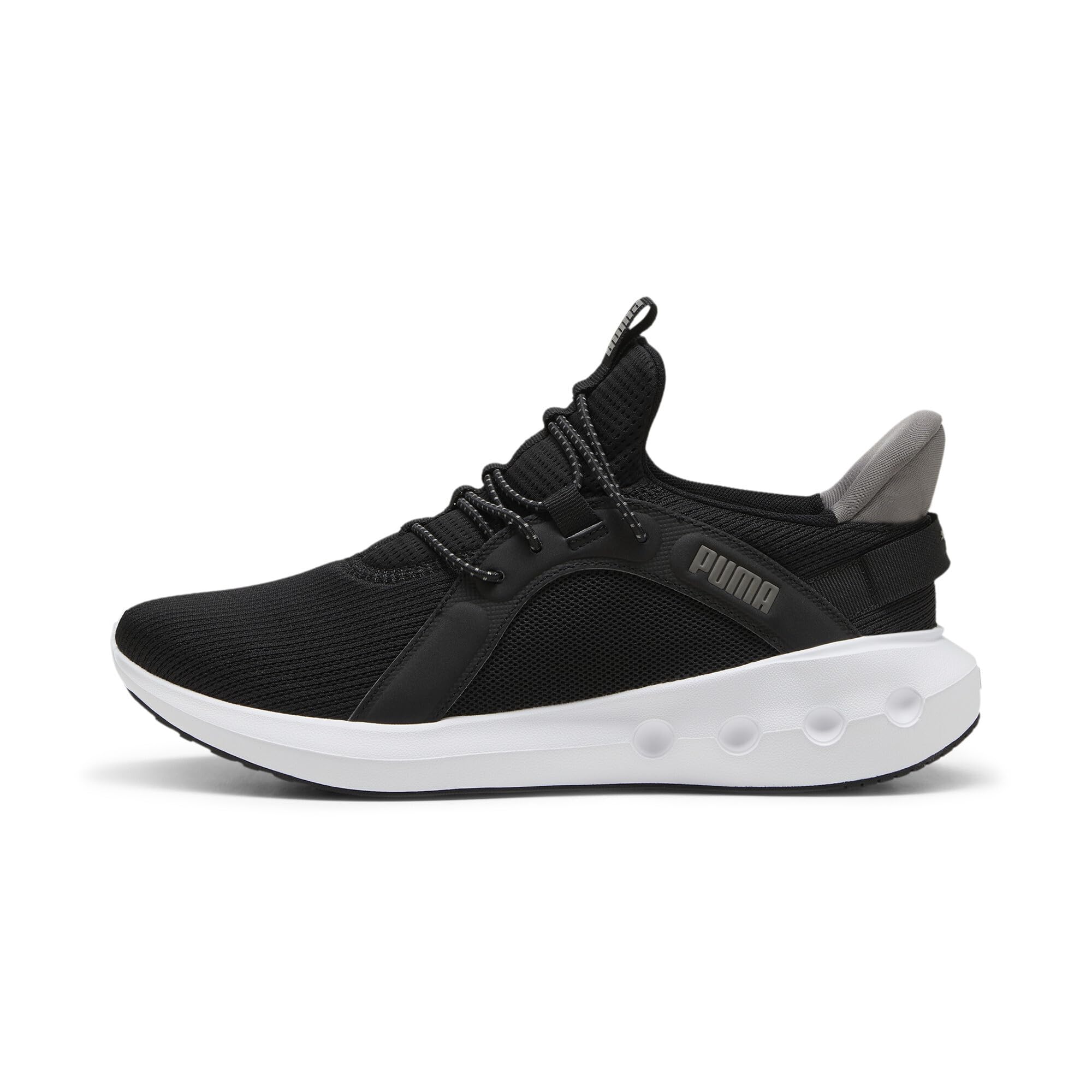 PUMA Unisex SOFTRIDE Carson Ease in Road Running Shoe, Black White, 6.5 UK