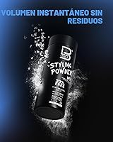Vista 3 de Polvo de Estilo L3 Nivel 3 - Polvo para Hombres de Aspecto Natural - Fácil de Aplicar sin Aceite ni Residuos Grasos (Pequeño - 30 Gramos)