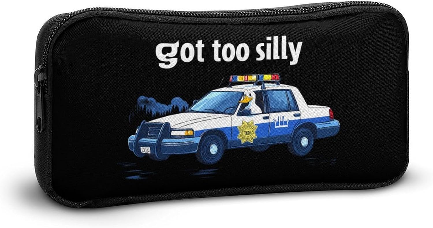Got Too Silly Travel Cosmetic Bag Makeup Bag image 5
