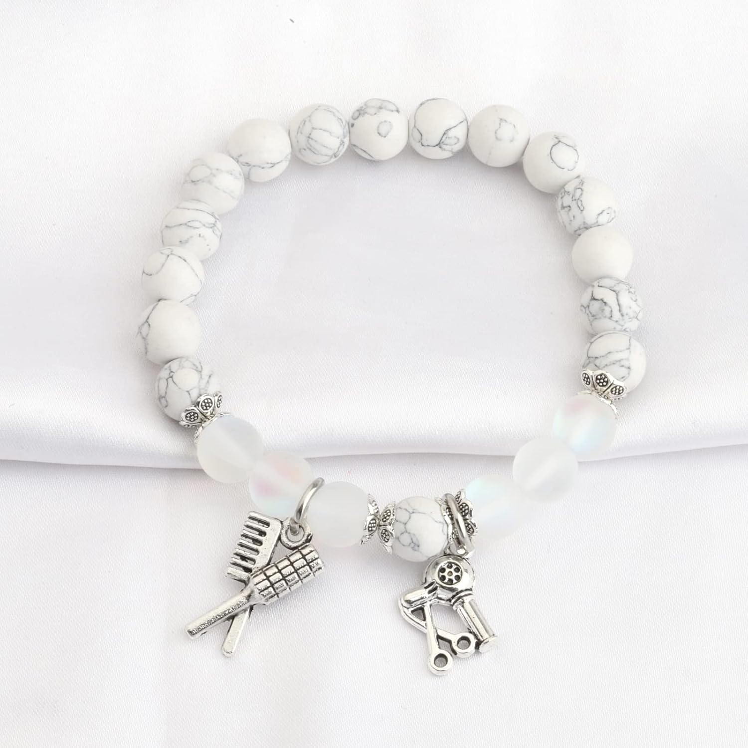 FUSTMW Hair Stylist Graduation Gift Hairdresser Keychain Cosmetology Graduation Gifts - Image 5