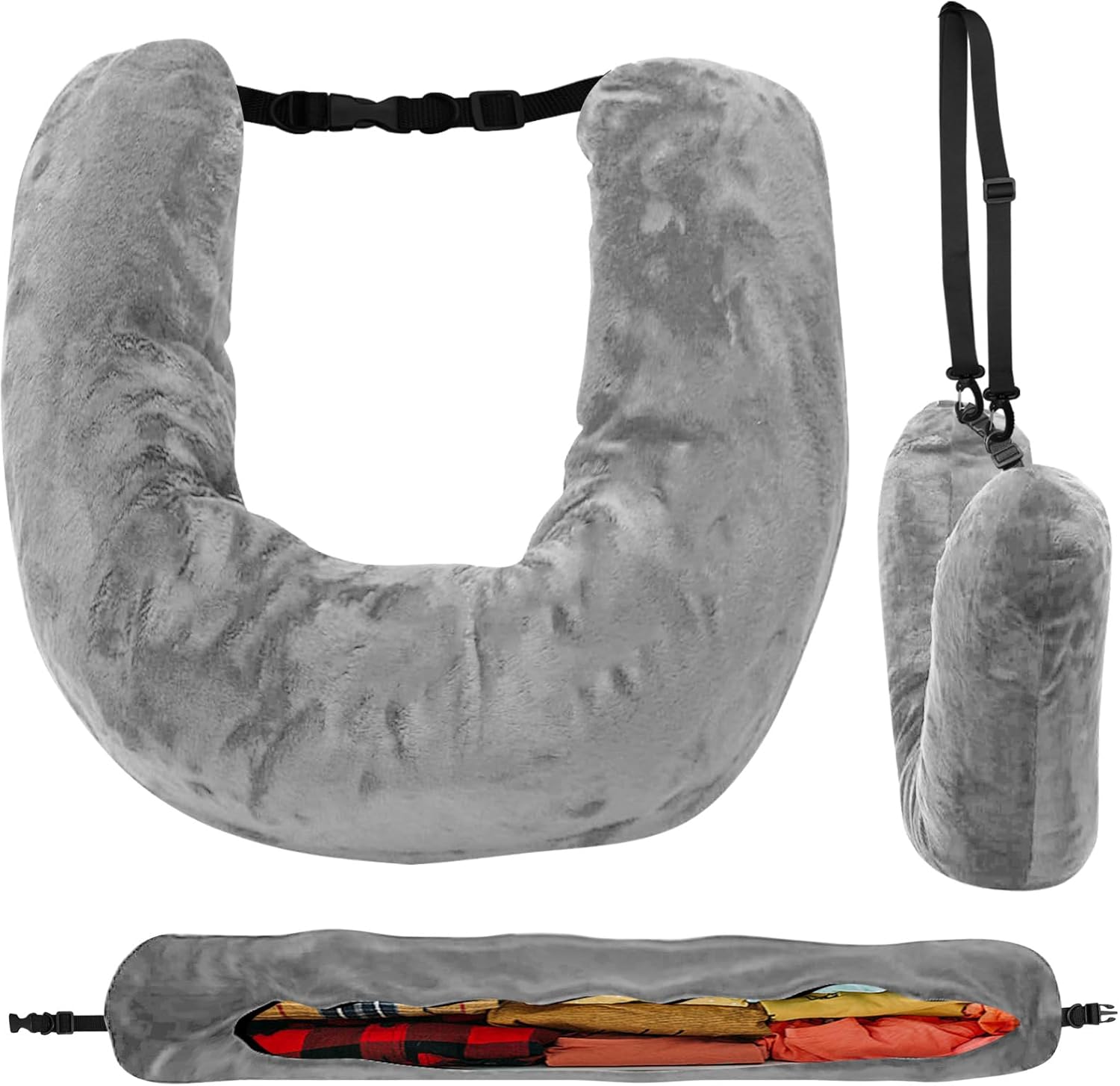 Travel Neck Pillows, Stuffable with Clothes Airplane Pillow Travel Neck Pillow, Suitable for Travel Neck Pillow Airplane Travel Pillow, Refillable Neck Pillow Airplanes Neck Pillow for Traveling Travel Neck Pillows, Stuffable with Clothes Airplane Pillow Travel Neck Pillow, Suitable for Travel Neck Pillow Airplane Travel Pillow, Refillable Neck Pillow Airplanes Neck Pillow for Traveling