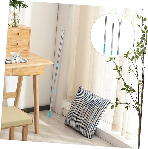 Miniatura 5 de Zerodeko Línea de lavandería para uso doméstico, empalme de armario, gancho ajustable para sala de estar