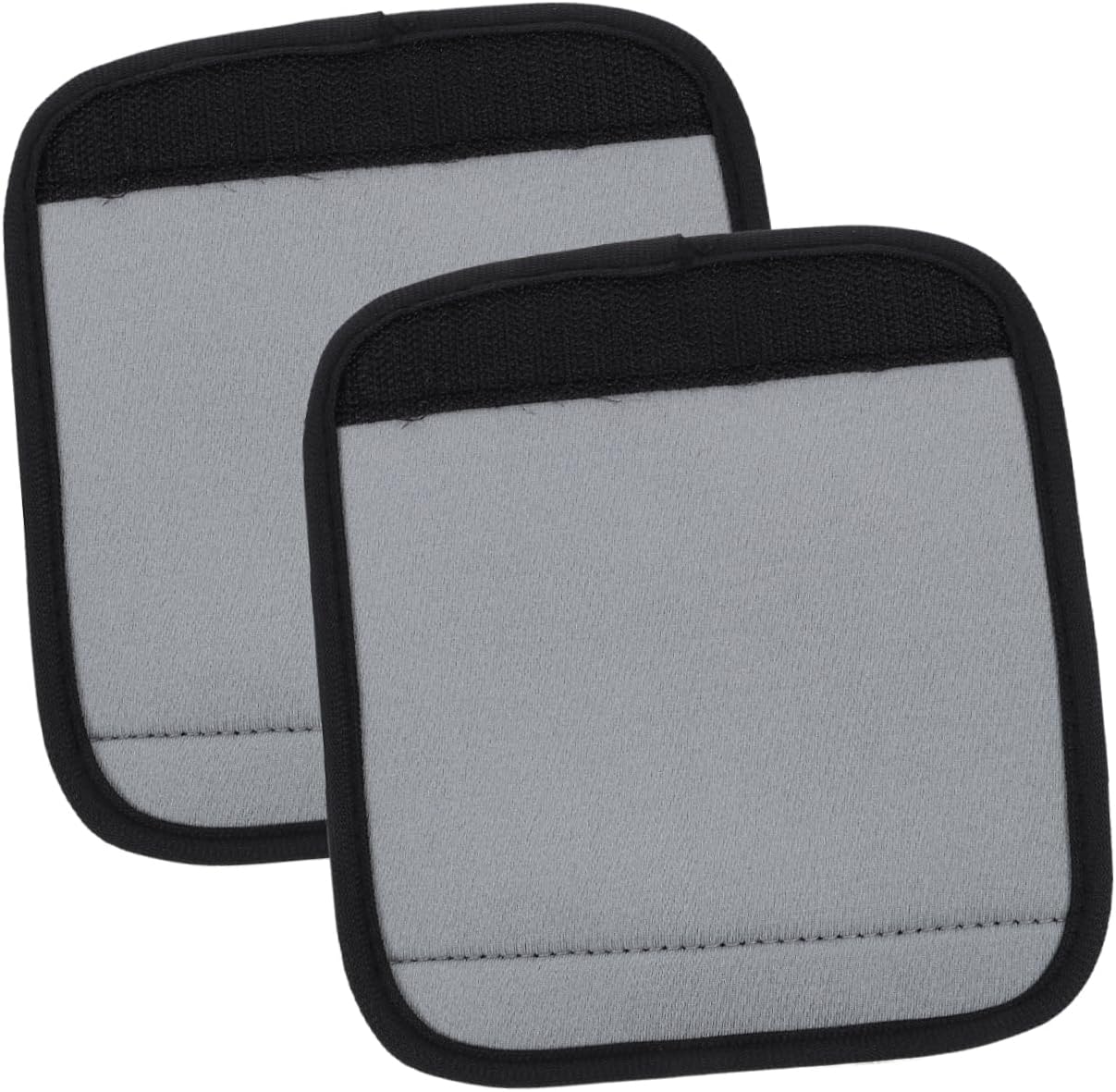 iplusmile 2 coperture per valigie grigie Protezione morbida per carrozzine e carrozzine Facile da installare e identificare Comfort antiscivolo per i viaggiatori