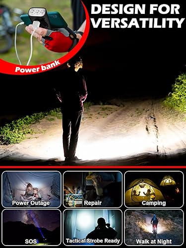 Miniatura 6 de Luces de bicicleta delanteras y traseras, juego de luces LED recargables para bicicleta de noche, 5+5 modos de iluminación, IPX5 impermeable, USB