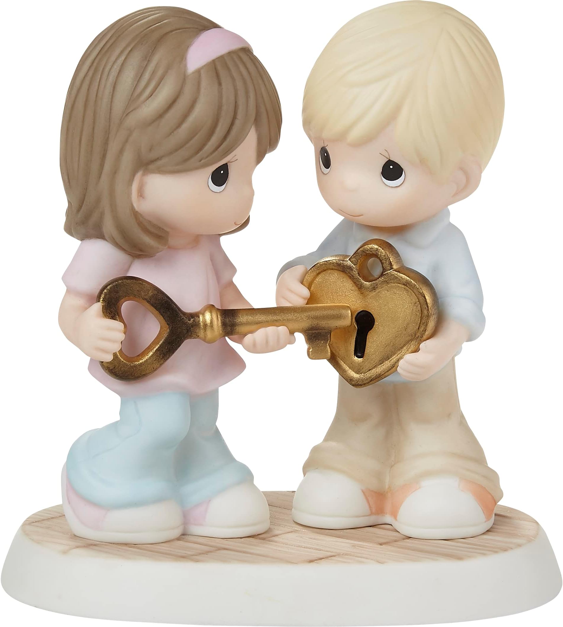 Amazon.com: Precious Moments Our Love is Deeper Than The Ocean Bisque ...