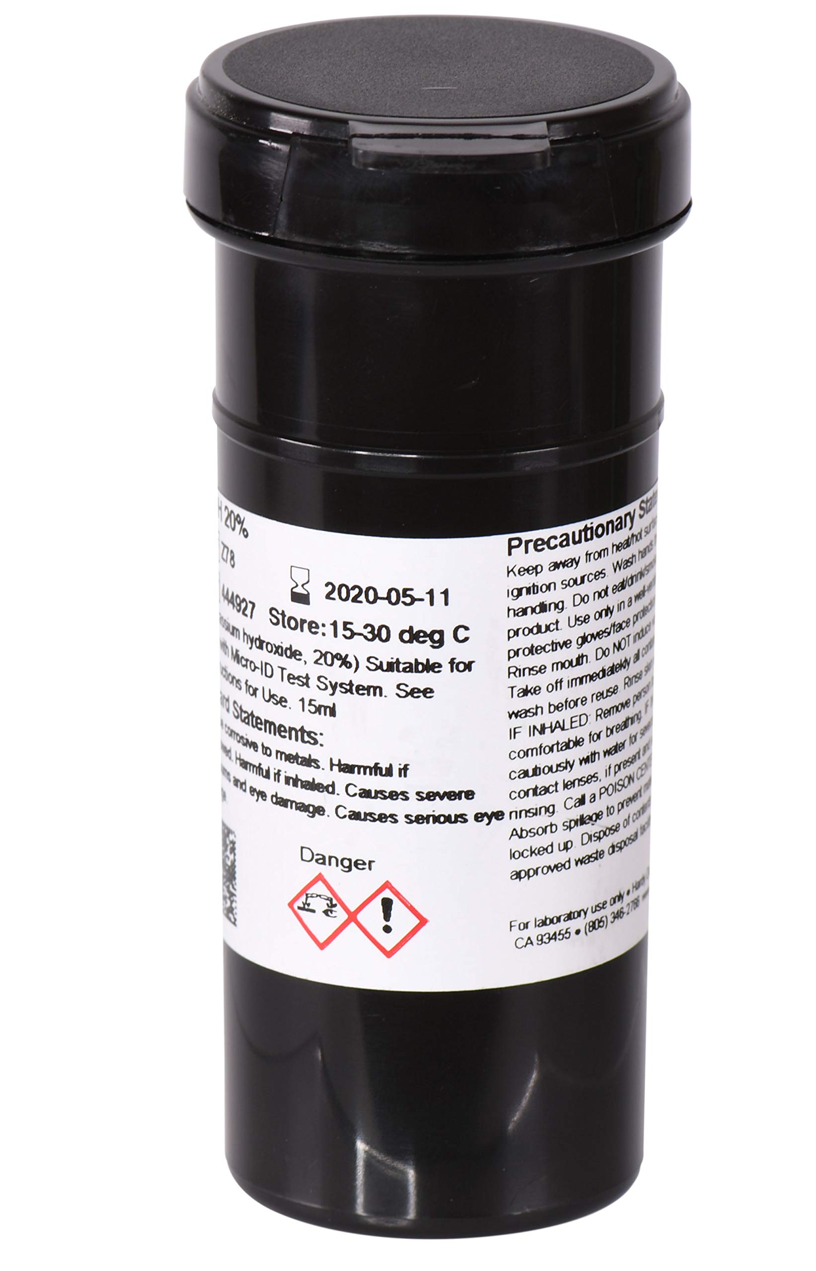 Buy Potassium Hydroxide, 20 KOH, for Skin Fungal Preps, 15ml Dropper