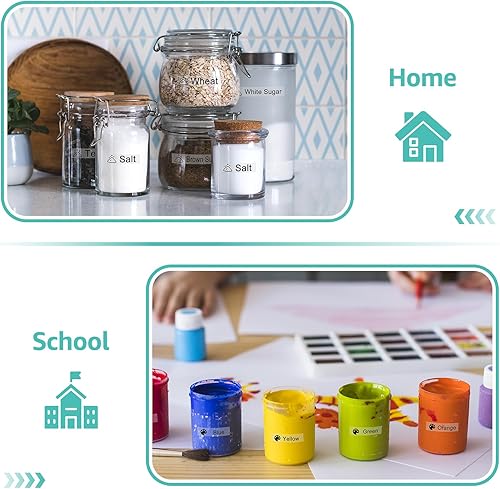 Miniatura 5 de NineLeaf Paquete de 3 cintas de etiquetas compatibles con Dymo D1 45800 S0720820 de 0.748 in, 34 pulgadas, negro sobre repuestos transparentes,