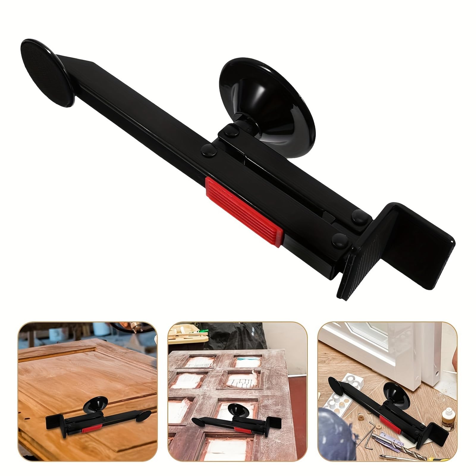 Sollevatore Per Porte E Mobili A Pedale, 75kg Solleva Porte Alza Mobili Con Rotazione Di 360 Gradi, Sollevatore Porte Cric Per Mobili Per L'Installazione Della Porte, Pannelli O Cartongesso