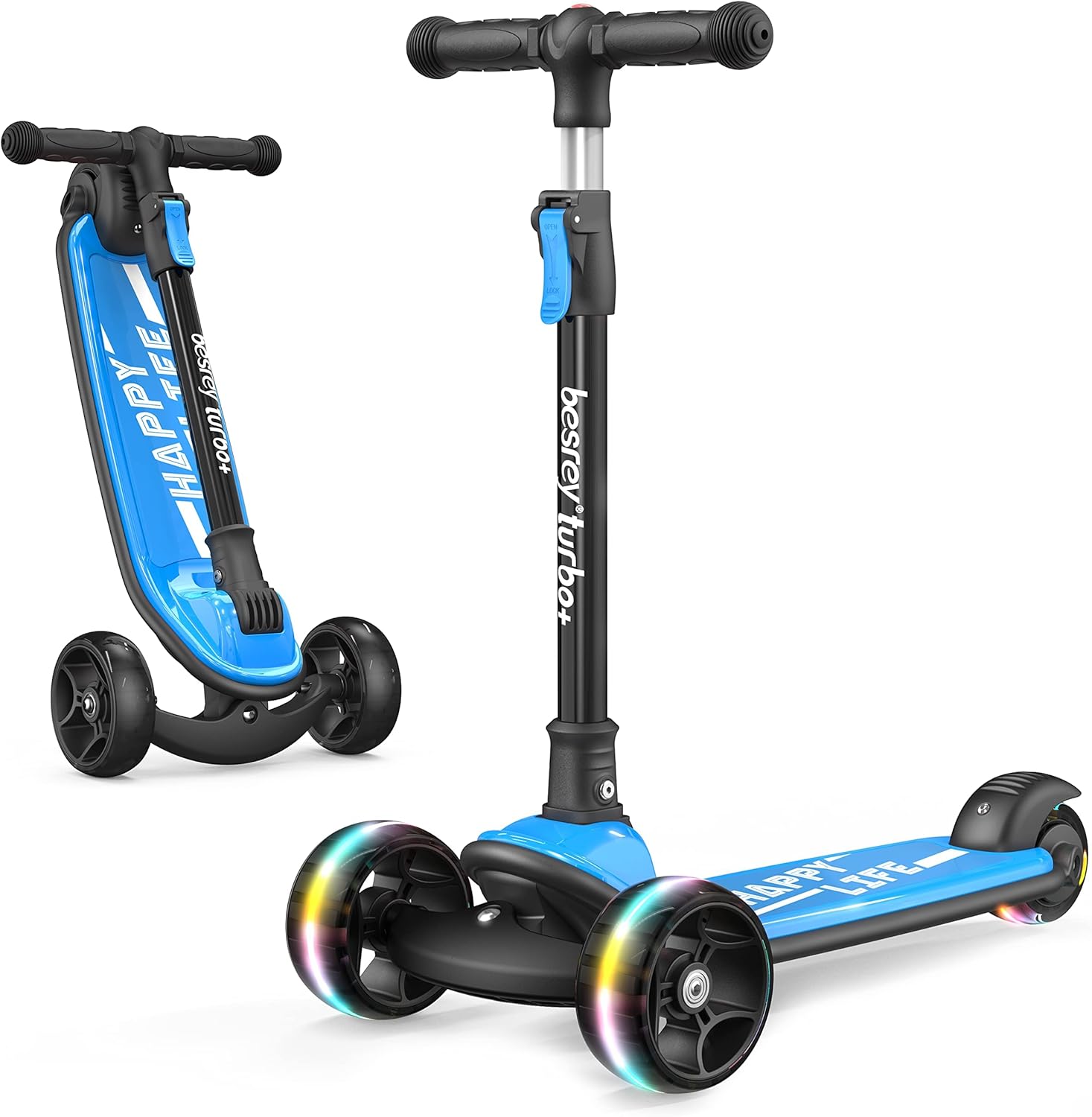 Besrey Kick Scooter for Kids Ages 3-10