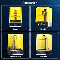 Vista 5 de Depósito de resina UV de aluminio Anycubic MONO X para resina con película FEP de 260x180mm preinstalada para impresoras 3D Photon Mono X, Mono X