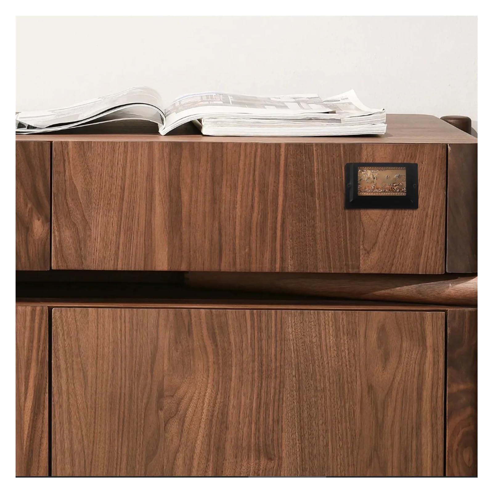 Lot de 24 porte-étiquettes en laiton pour étagère métallique et organisation de tiroir pour bureau, bibliothèque, bibliothèque