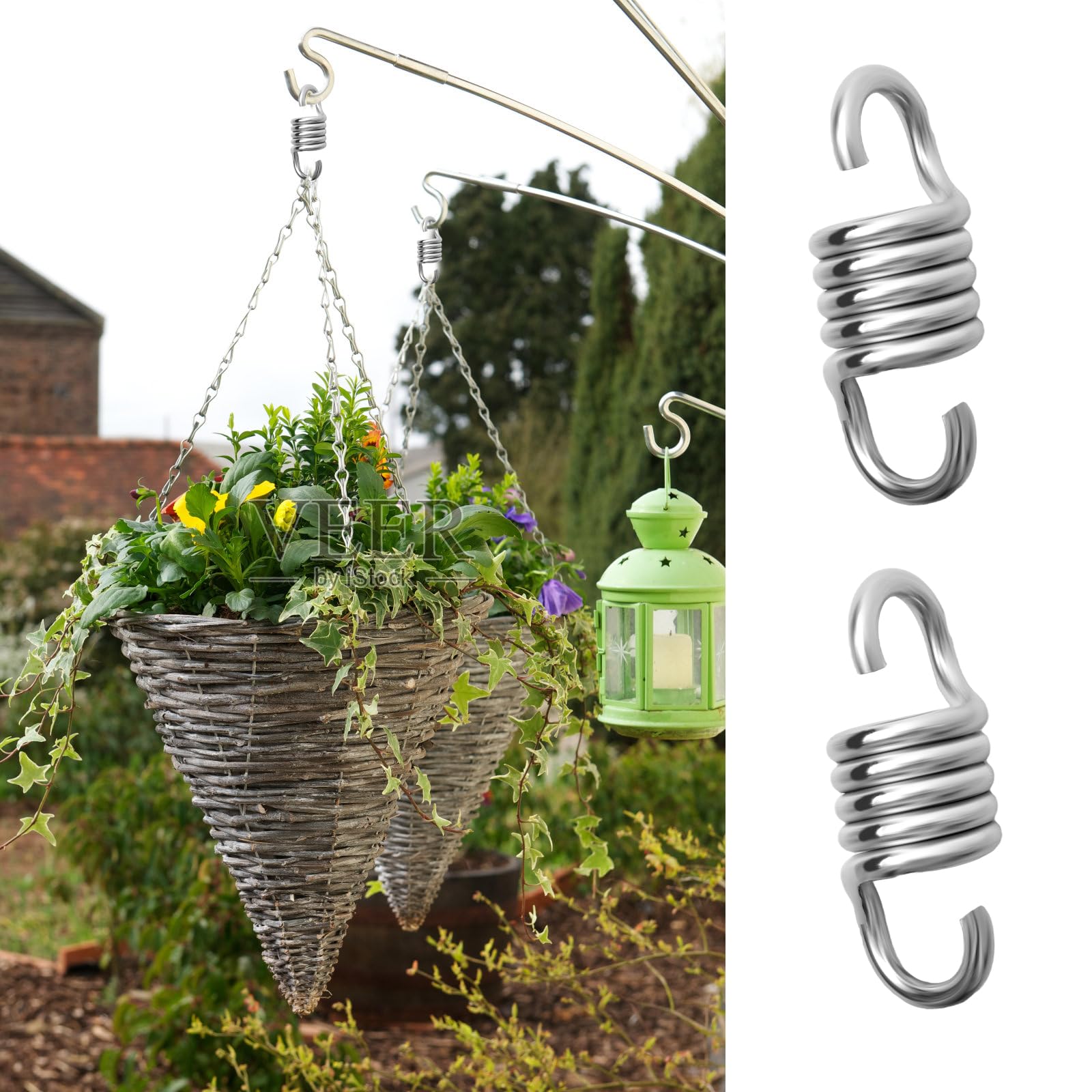 Najder Ressort De Balançoire 6 X 100 Mm En Acier Galvanisé