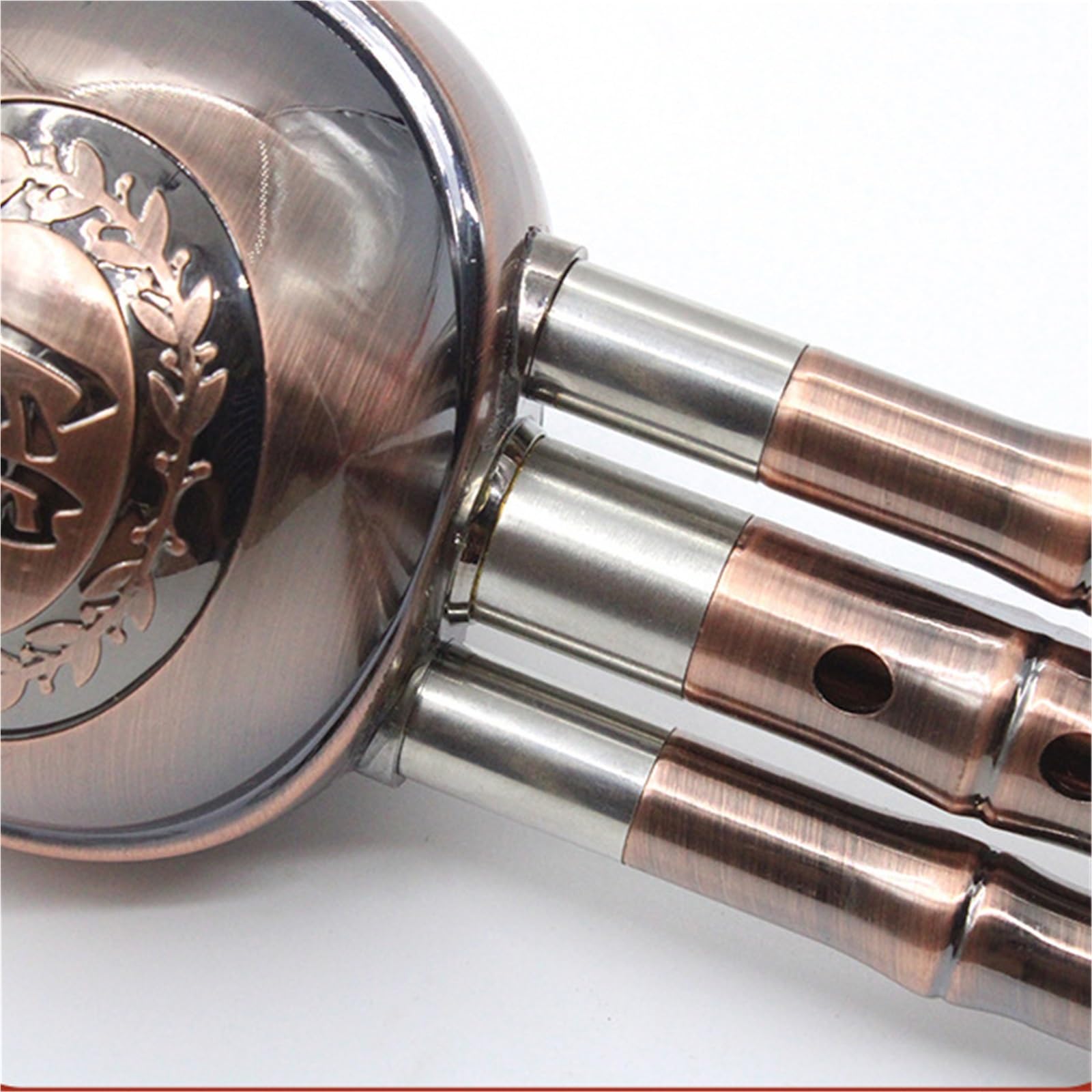 Hulusi B Flat C Tune Métal Plaqué Bronze Instrument Performance Professionnelle Débutant