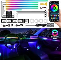 Vista 20 de Módulo de control principal de tira de luces LED acrílicas para interior de automóvil Dreamcolor, que es compatible con el kit Dreamcolor Connects