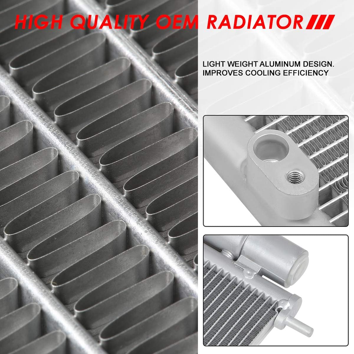 Auto Dynasty 3892 Aluminum A/C Condenser Compatible with Honda Odyssey 11-17