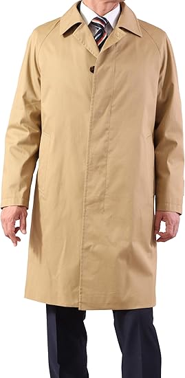 Amazon Co Jp Kokubo ステンカラーロングコート ライナー着脱式 ビジネスコート スプリングコートメンズ コットン素材 マスタード ファッション