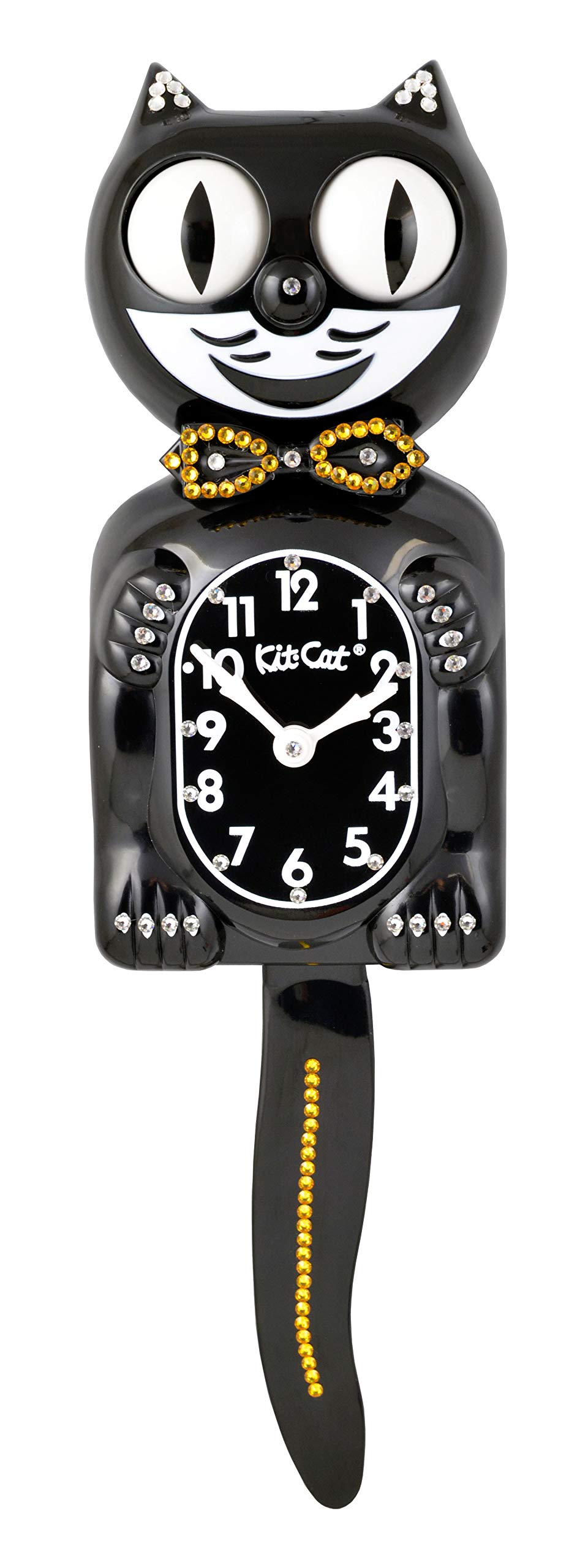 Amazon.com: Limited Gold/Black Kit-Cat KlockCrystals Jeweled