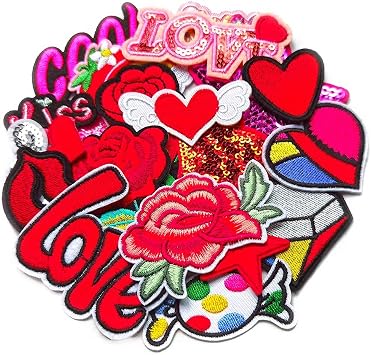 Assorted Colorful Sweet Girl Patches Sewing on/Iron on Embroidered Patches Kids Patches Clothes Dress Curtain Sewing Decorating DIY Craft Embarrassment Applique Patches