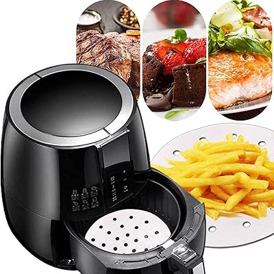 Yinuoday 13 pcs Air Fryer Accessory Set Basket Grill Home Restaurant Use Suitable for 3.2qt-5.8qt-Up 8in