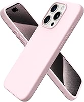 Vista 8 de ORNARTO Funda compatible con iPhone 15 Pro de 6.1 pulgadas, silicona líquida de 3 capas cubierta completa de goma de gel suave, funda protectora