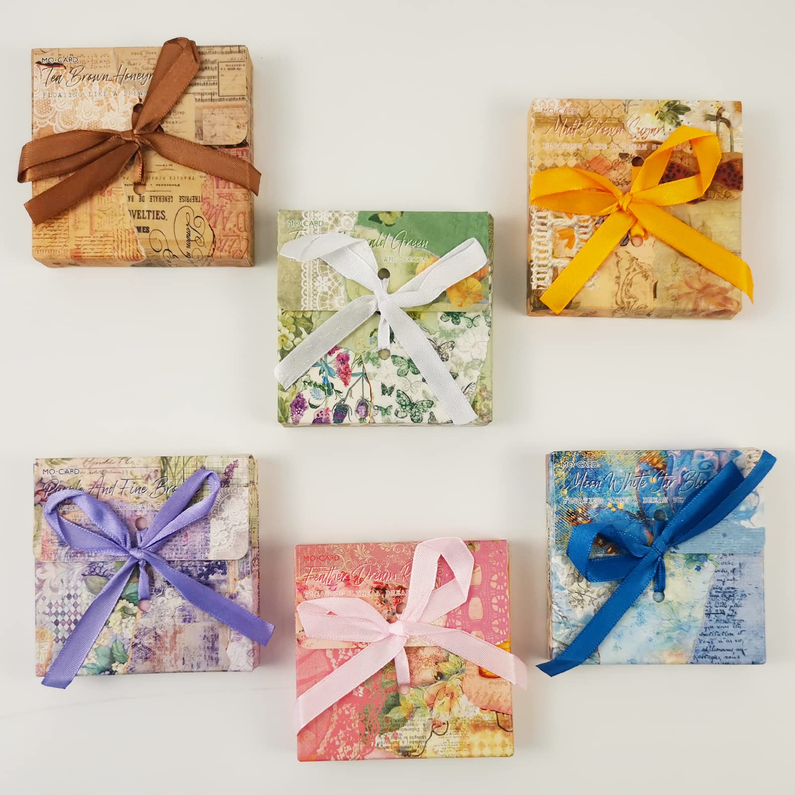 168 Fogli Di Carta Per Scrapbooking, Texture Floreale Vintage Con Goffratura, Per Diario, Decoupage, Planner E Biglietti Fai Da Te