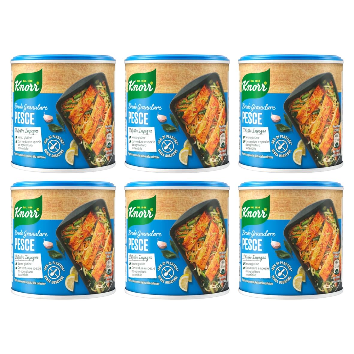 Brodo Granulare Knorr Pesce 6 x 150 gr Insaporitore