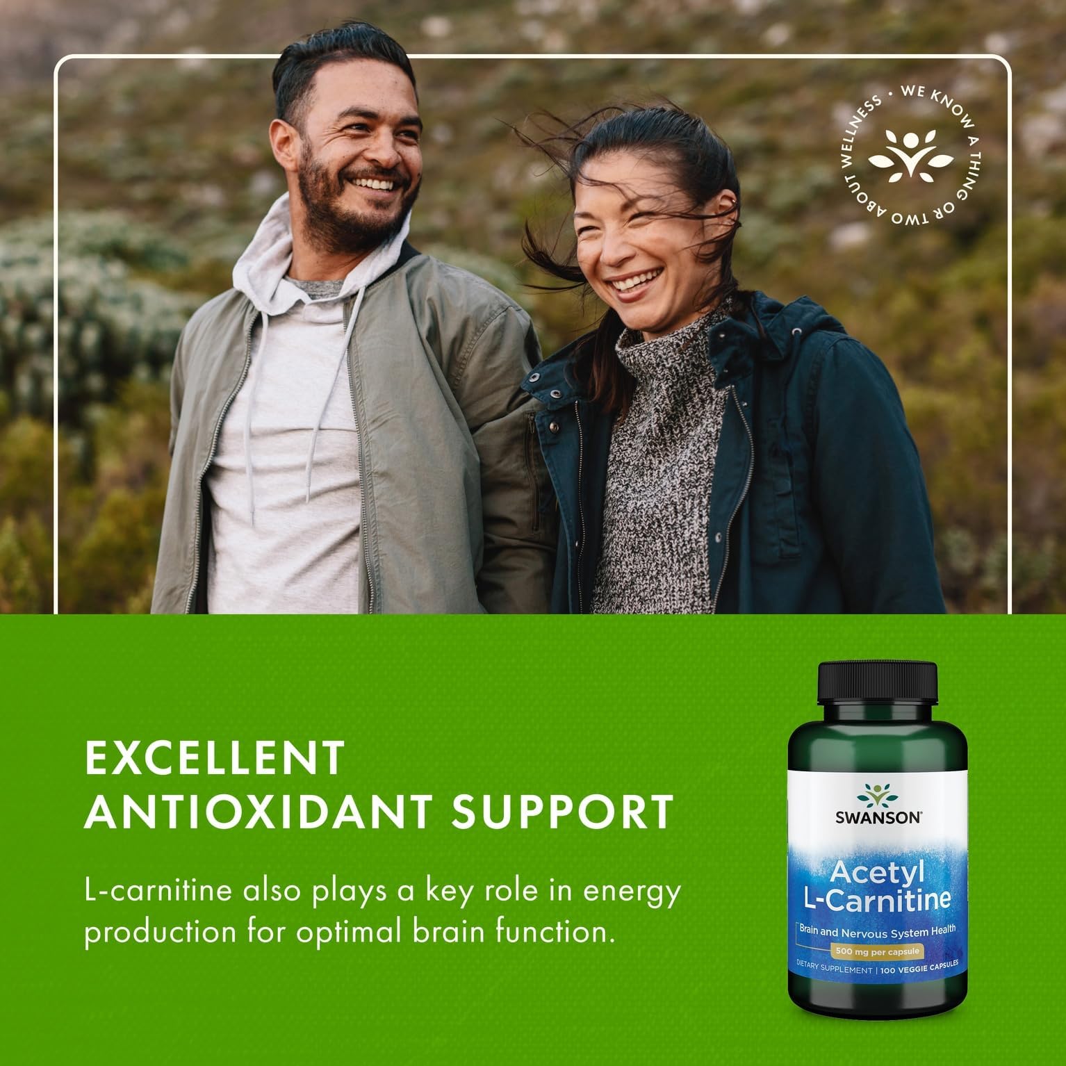 swanson premium acetyl l carnitine Best Supplements for Endometriosis (Evidence-Based Guide) main image 1