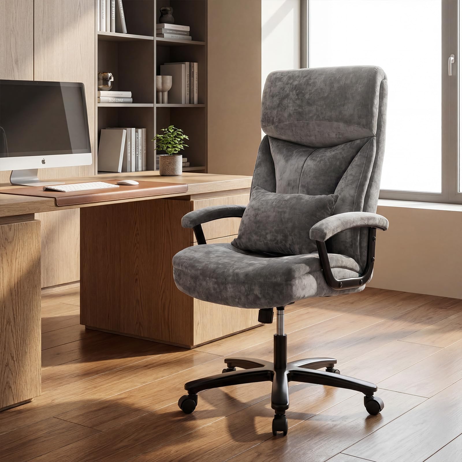 Bürostuhl 200kg, Chefsessel, Office Chair XXL Breiter Sitzfläche