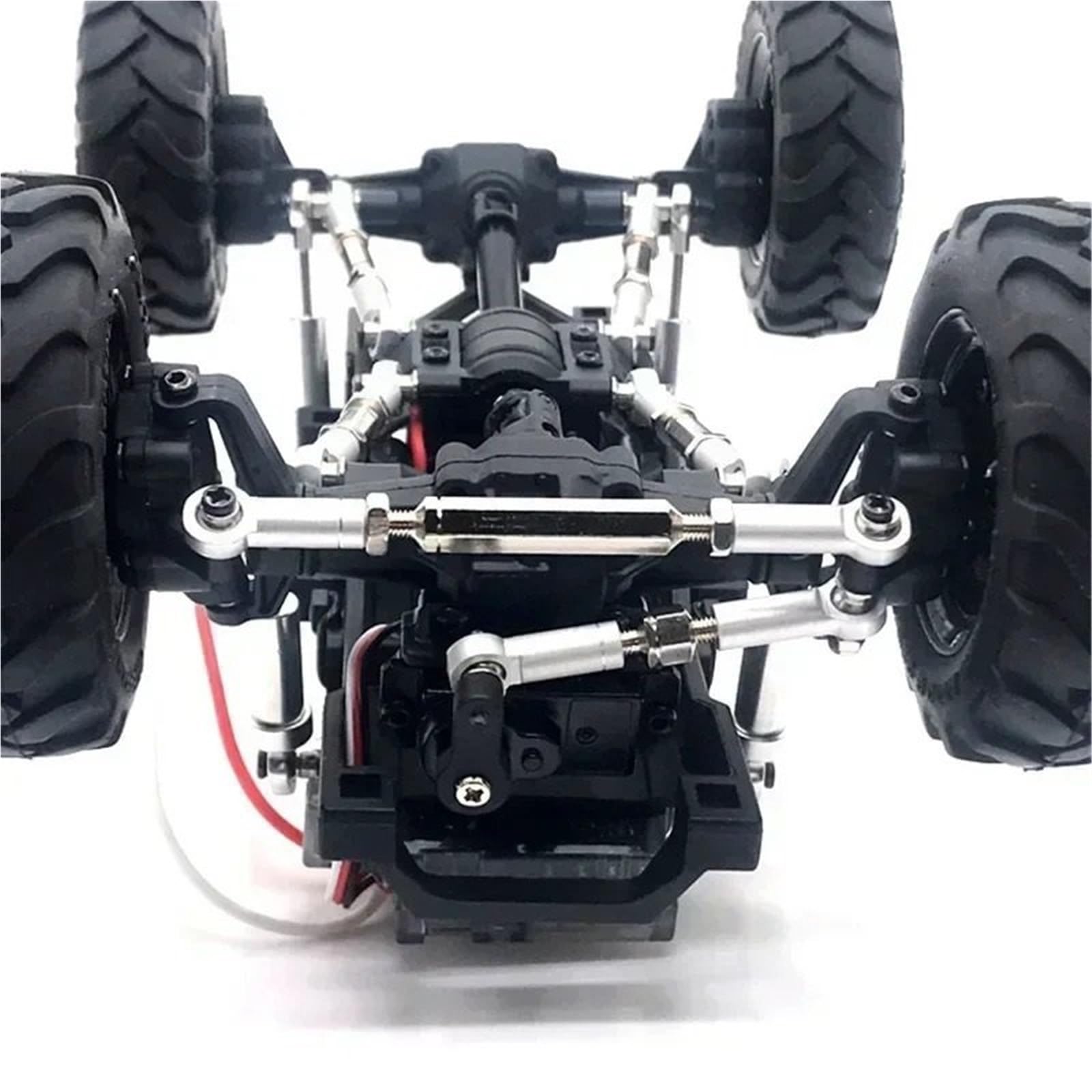 Per FMS Per Xiaoqi Per FCX24 1/24 Aggiornamento In Metallo Ammortizzatore Tirante Tiranteria Dello Sterzo RC Accessori Auto Accessori Giocattoli Rc