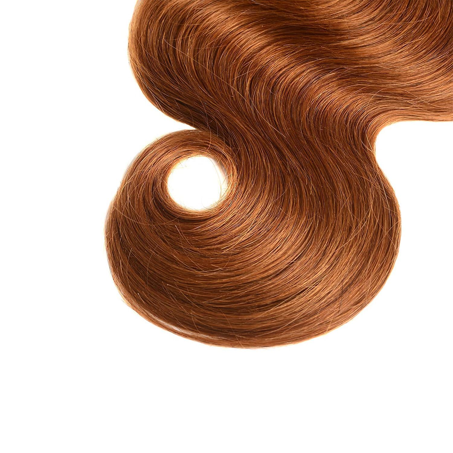 T1B/4/30 Brown Bundles Human Hair 22 24 26 Inch Ombre Bundle Body Wave Human Hair Bundles Brown 3 Tone 3 Bundle Unprocessed Brazilian Virgin Quick Weave Hair for Black Women