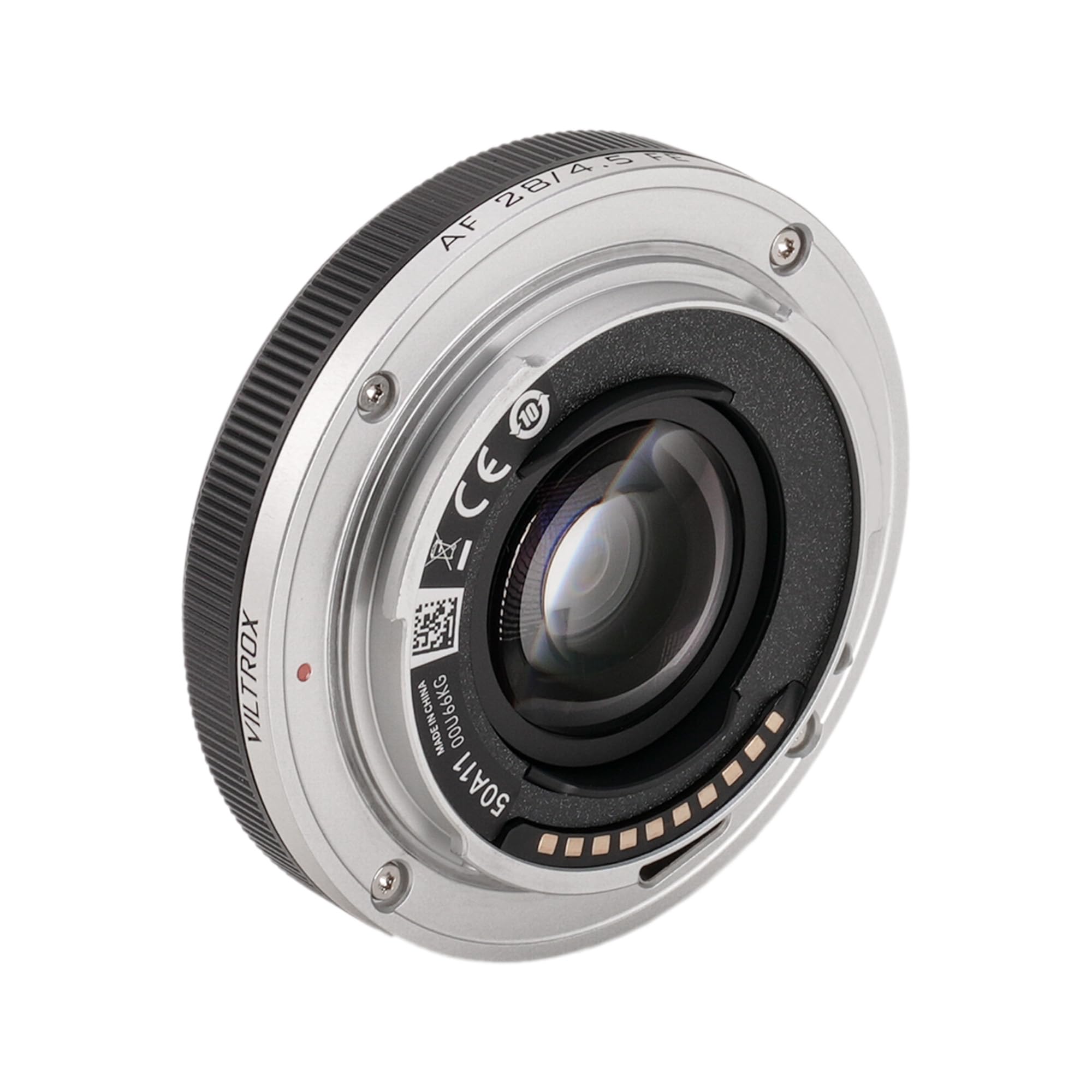 VILTROX AF 28mm F4.5 Pancake Lens Fuji x, Auto Focus Chips-Size Lens, Ultra-Thin Prime Wide Angle Lens, Full Frame Lens for Fujifilm X-T5 X-H2 X-T50 X-M5 X-T30 II X-Pro3 X-S20 X-E4
