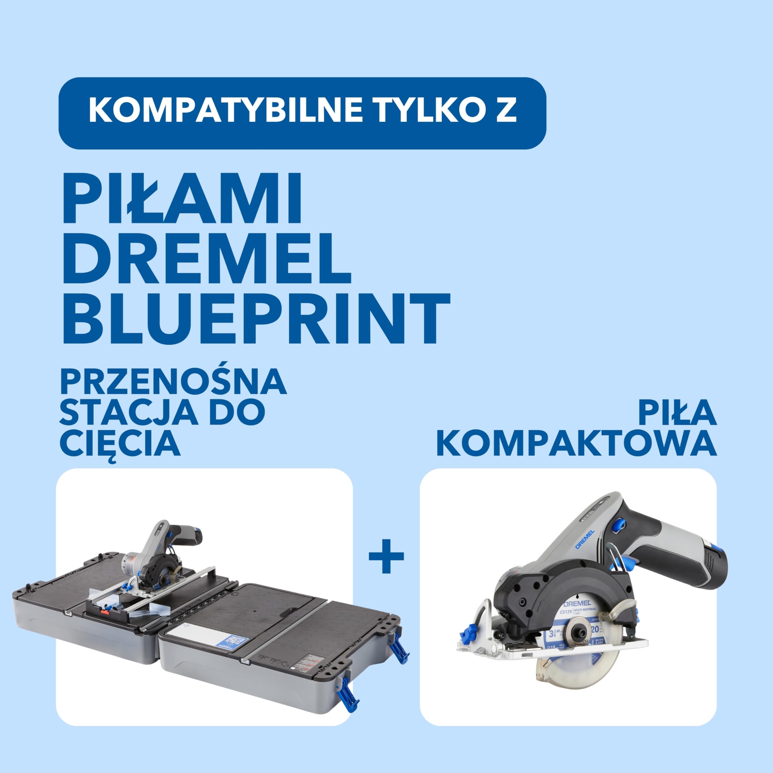 Dremel Blueprint Tarcza pilarska do wielu materiałów 85 x 1,5/1 x 15 mm (CS600)