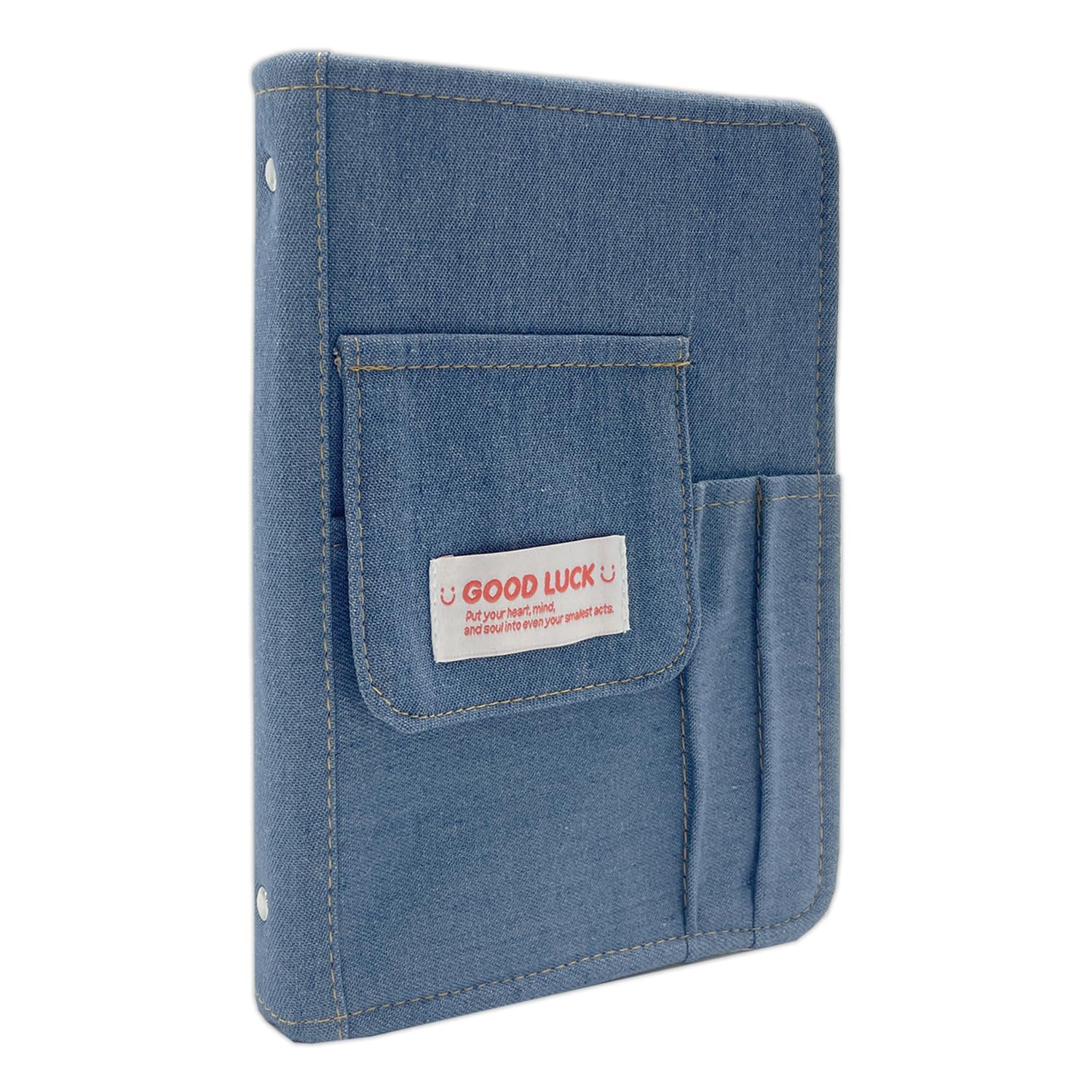 4 Pieces Photocard Binder Trading Card Albums, Mini Photo Album, Kpop Photocard Holder 80 Pockets (Light Blue)