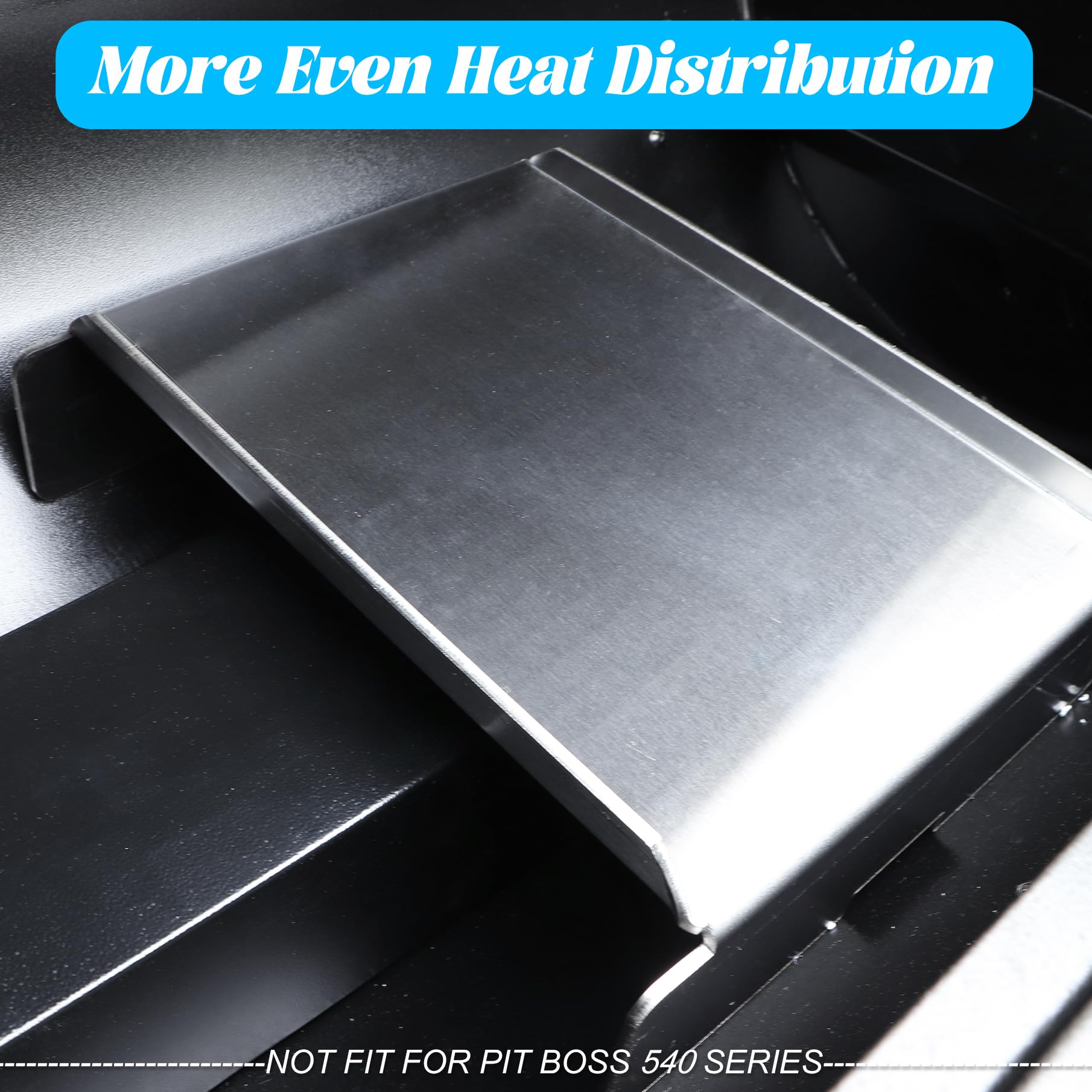 Pit Boss Shoreew Stainless Steel Heat Baffle For Pellet Grill Heat