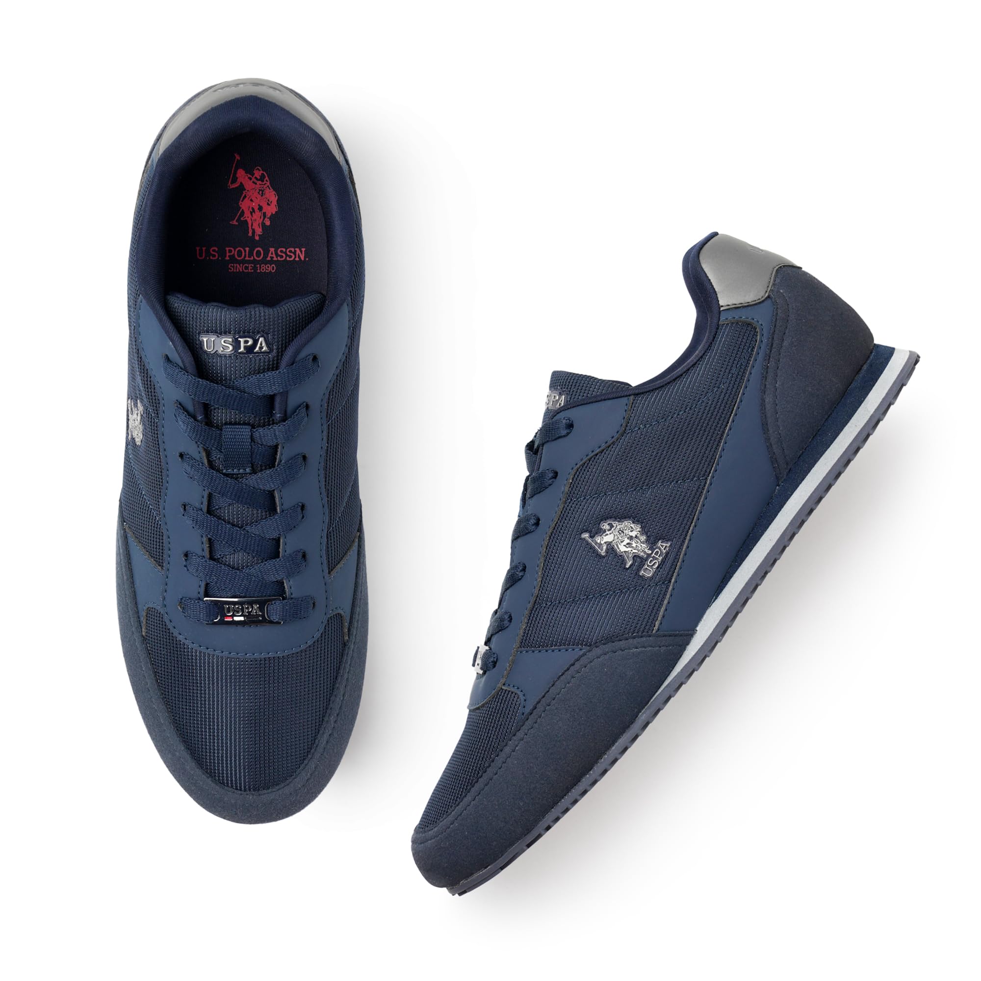 U.S POLO ASSN. Eliza 2.0 Men Navy Smart Casual Sneaker (Uk10)(Us11)(2Fd24301N01) (B0CSKF6VZ7) Amazon Price History, Amazon Price Tracker