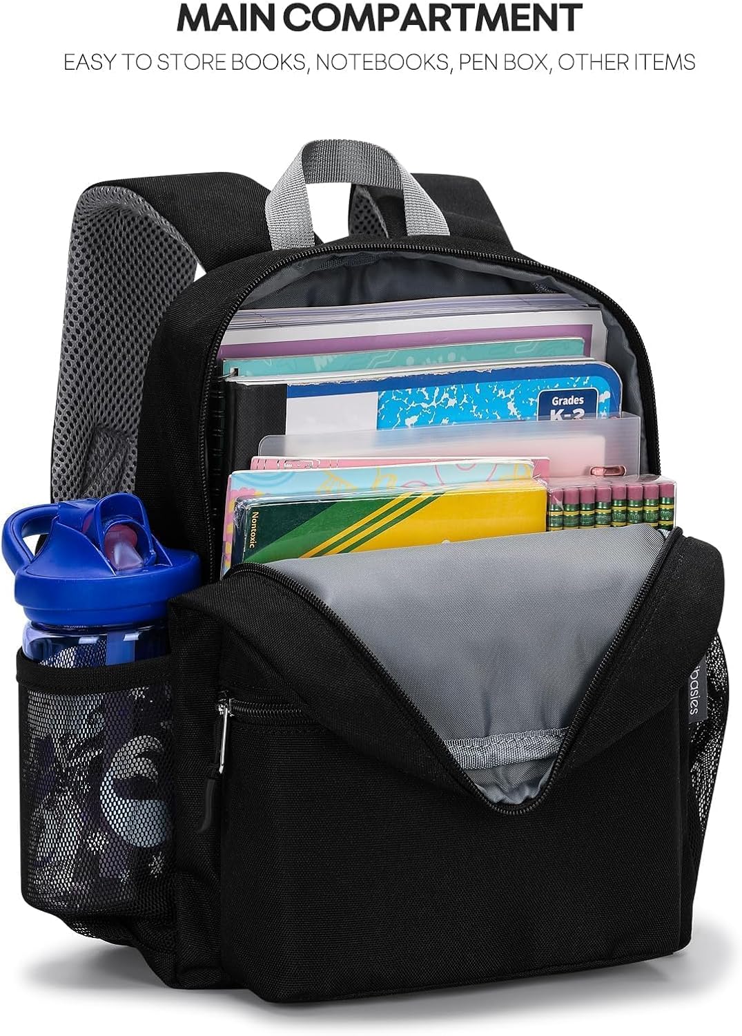 mibasies Toddler Backpack for Boys 2-4: Preschool Backpacks for Boys - Cute Kids Backpack - Image 8