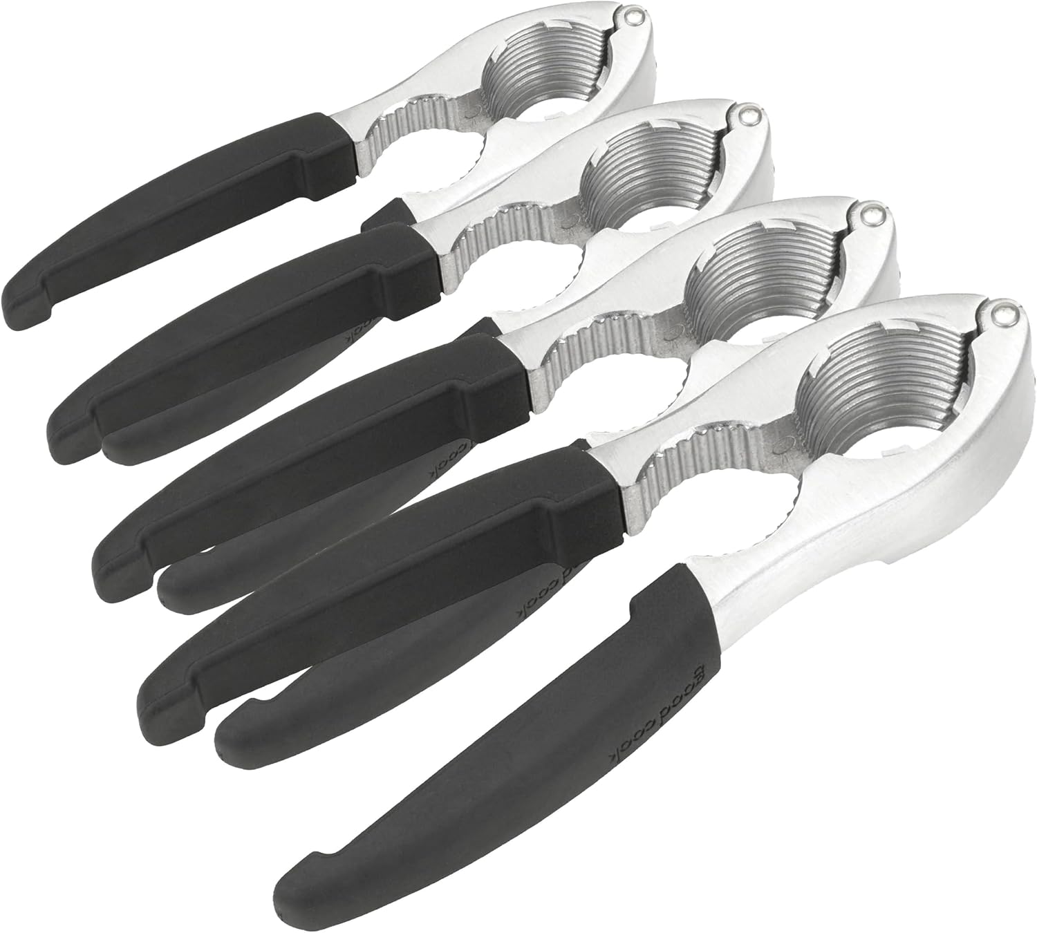 GoodCook Touch Serving and Cooking Nylon Ladle, Black
