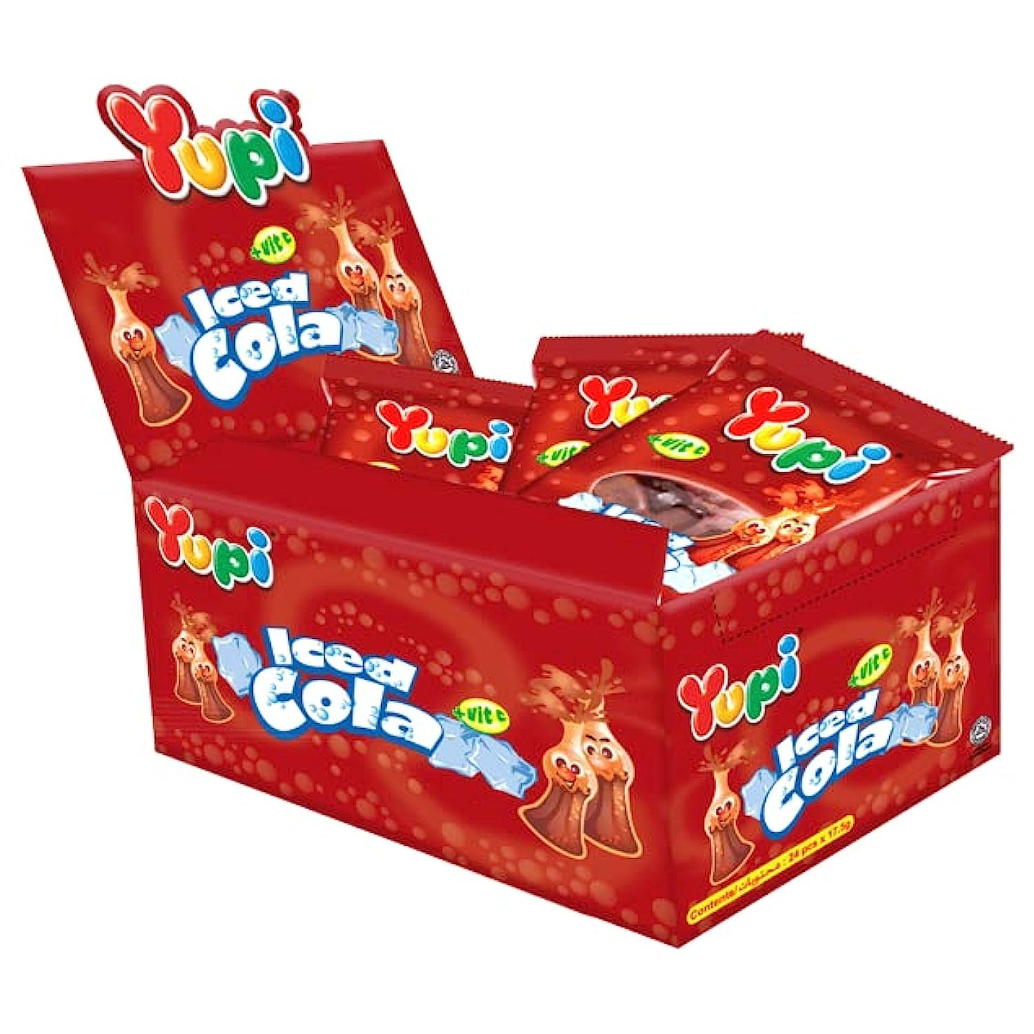 Yupi Iced Cola 24 x 17.5 g