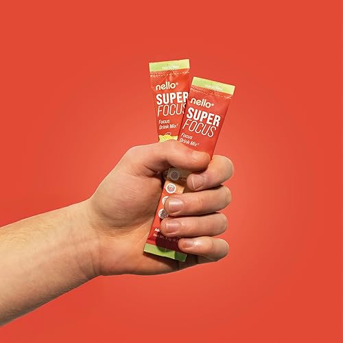 Miniatura 6 de Nello SuperFocus Mojito - Mezcla de bebida nootrópica focal, 20 paquetes para llevar, Alpha GPC, melena de león, rodiola, sin azúcar