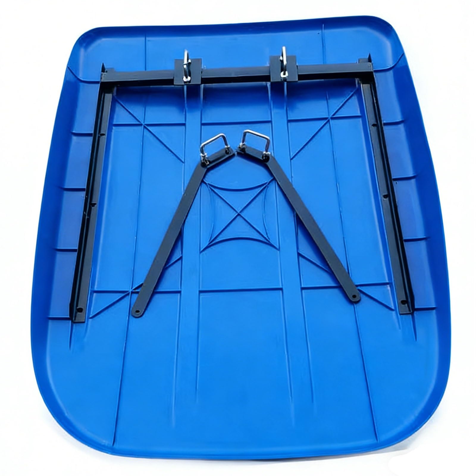 OWOHYG Tractor Shade Universal Tractor Canopy Injection Molded Material With Bracket And Screws Durables Weatherproof Shade For Mowers Compact Tractors 160Cm X 120Cm.Blue