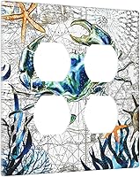 Vista 12 de Cubierta de interruptor de luz decorativa de pared de bruja negra Ouija Gótica Esqueleto Calavera 1 banda Placa frontal eléctrica de interruptor