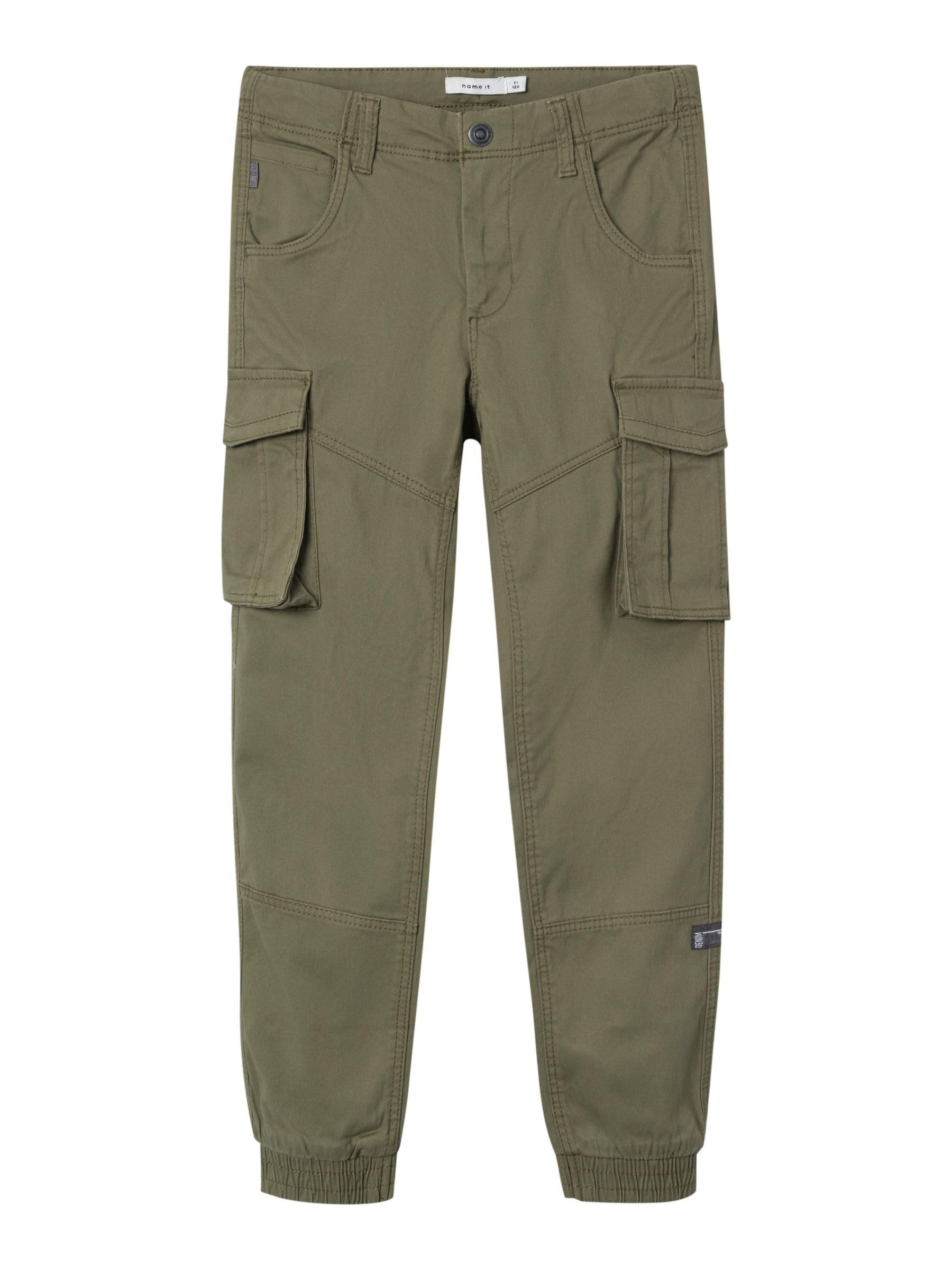 Name It Boy's Nitbamgo Reg/R Twi Ca Pant M Nmt Noos Trouser, Deep Lichen Green, 176 UK