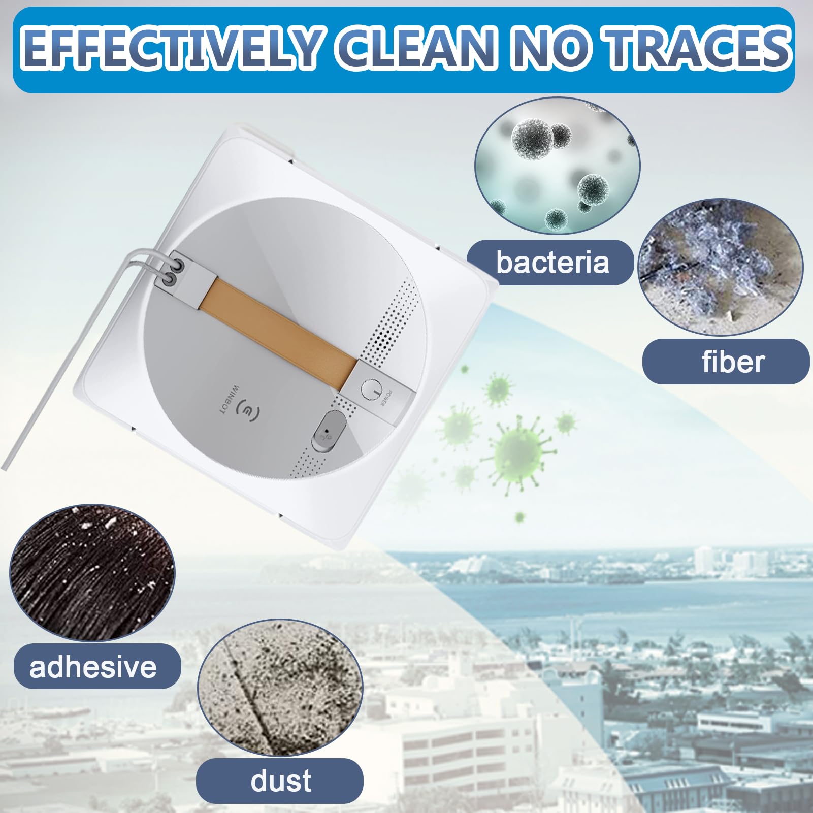 Paños Lavables Winbot W1 W2 12 Piezas Para Ecovacs Winbot W1 Pro/W1/W2 Omni/ W2 Reemplazar El Kit,para Ecovacs Winbot Robots,Reutilizable Toallas De Microfibra Lavables Pack 12 Unidades