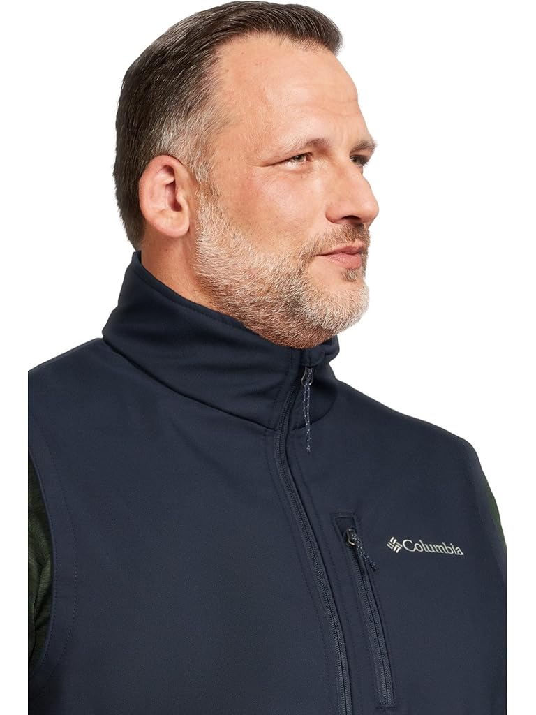 Navy Columbia Big & Tall Ascender II Softshell Vest