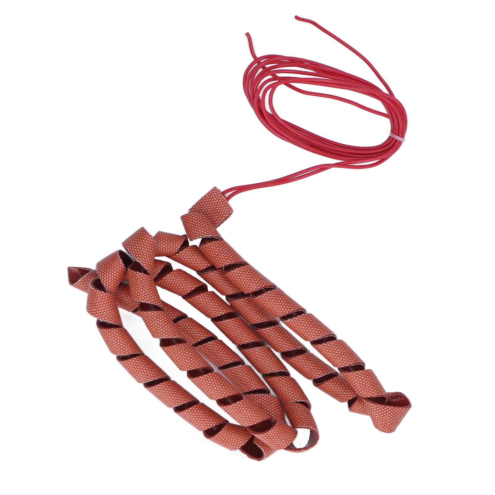 Jiawu Cinta Calefactora de Silicona en Espiral de 220 V y 70 W, Envoltura de Cable de Rastreo Térmico para Calefacción de Tuberías para Protección contra Congelación, Cinta Térmica Duradera para