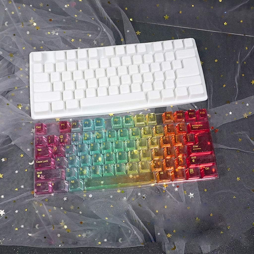 Computer Keyboard Silicone Mold l Handmade Soap Chocolate Candy Mould ft Resin Clay Decorating Tools Silicone