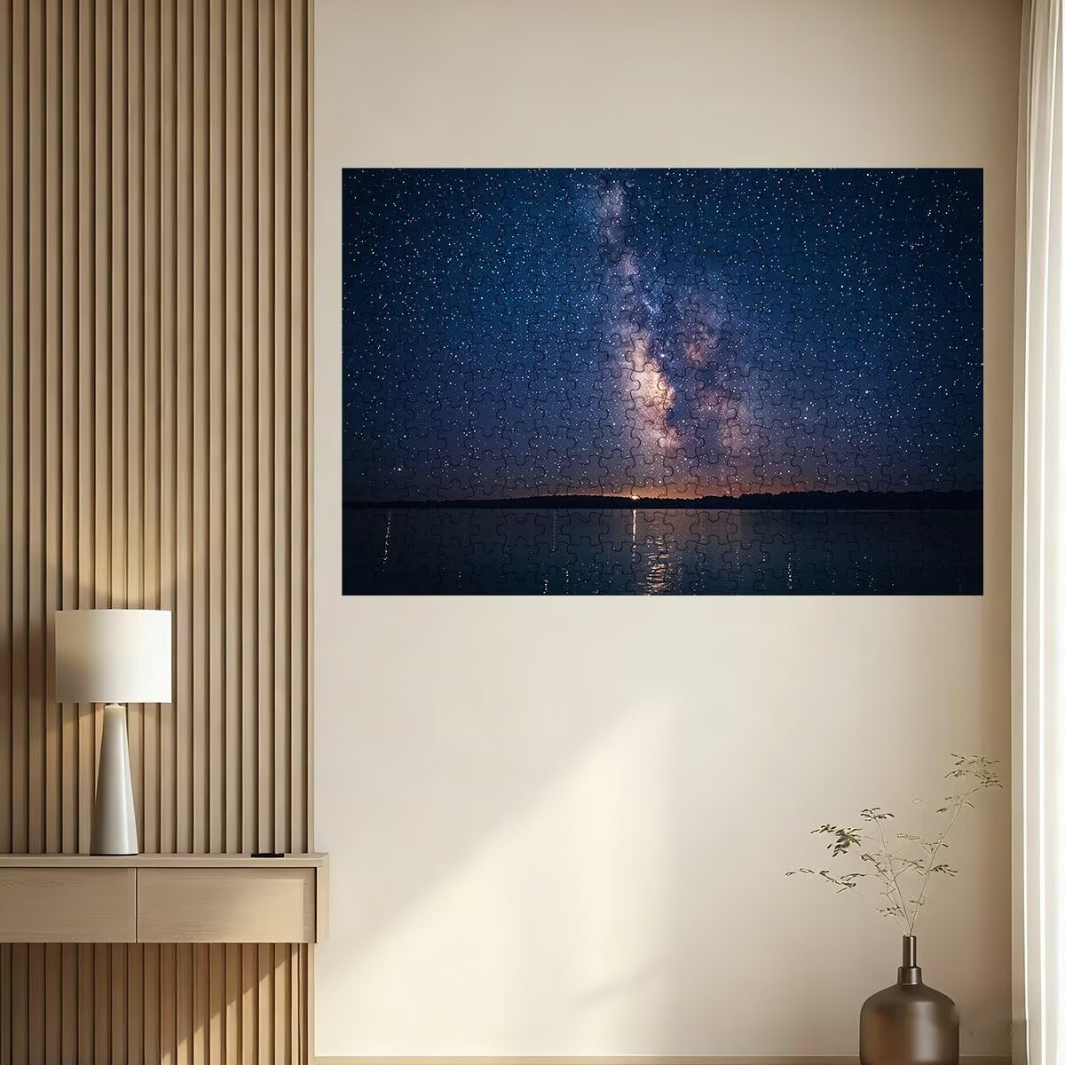 Puzzle 5000 Pezzi Notte stellata, Puzzle Oceano per Adulti, Puzzles in Legno Intrattenimento Creativo, Divertimento, Puzzles Educativi Classici con Confezione di Alta Qualità Idea Regalo Donna -3674