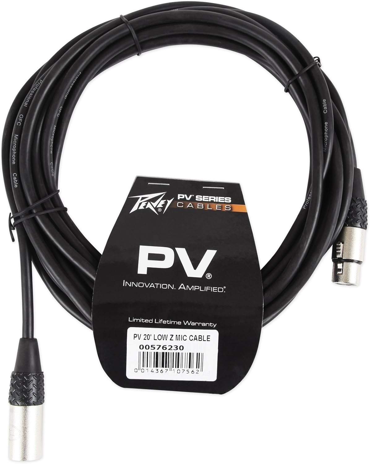 Peavey PV 10AT PV10AT Mixer,4 mic in,Bluetooth/USB,Compressor/Effects+AutoTune Bundle with (4) Peavey PV 20' XLR Female to Male Low Z Mic Cable